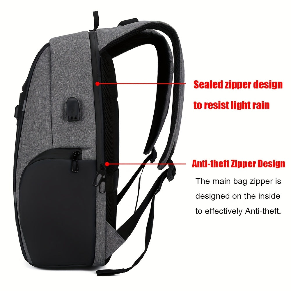 Anti-theft Laptop Backpack, Travel Large Capacity Business Bag Shoulder Bag