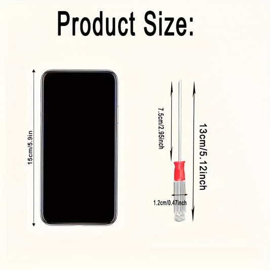 10pcs/1set Crystal Screwdriver, Transparent Handle, Durable Steel, Multiple Sizes of Flat and Phillips Heads - Suitable for Home and Industrial Use