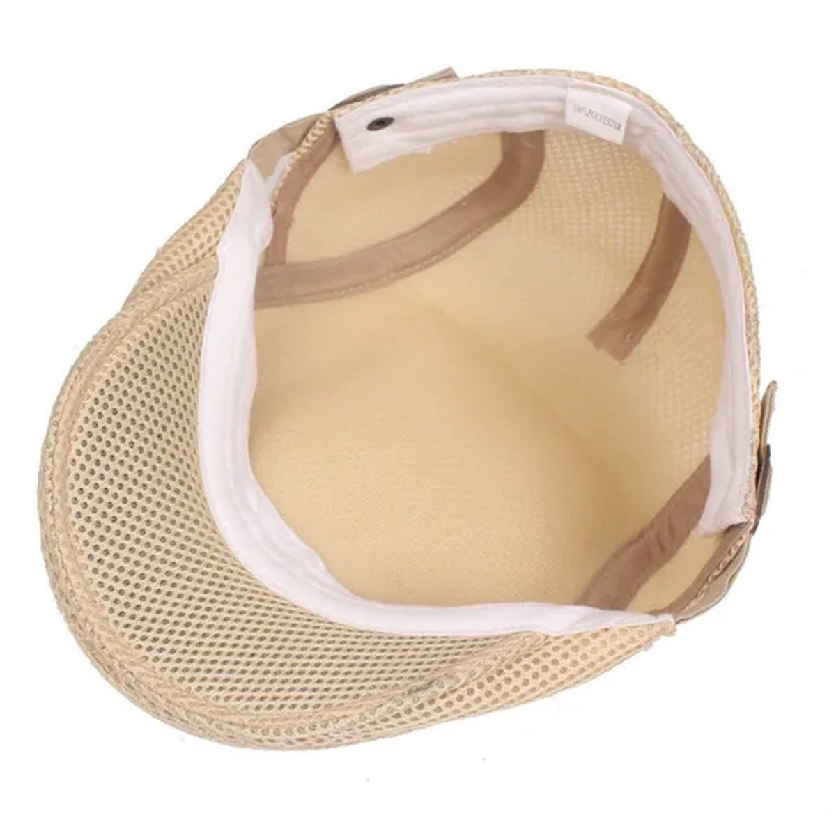 1pc 8 Colors Men Cabbie Flat Cap Breathable Mesh Summer Hat Adjustable News Beret Ivy Cap, Ideal Choice for Gifts