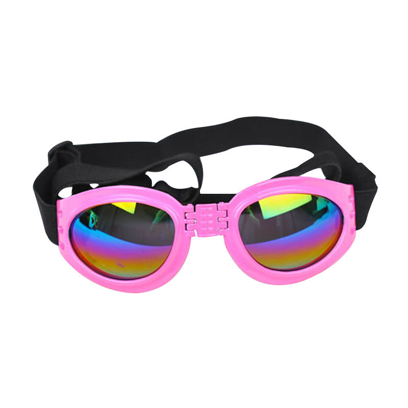Dog Sunglasses / UV Protection Dog Sunglasses with Adjustable Head Strap - Keep Your Pet's Eyes Safe and Stylish
