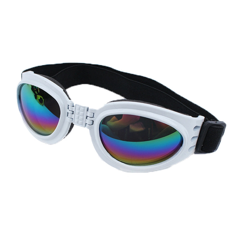 Dog Sunglasses / UV Protection Dog Sunglasses with Adjustable Head Strap - Keep Your Pet's Eyes Safe and Stylish