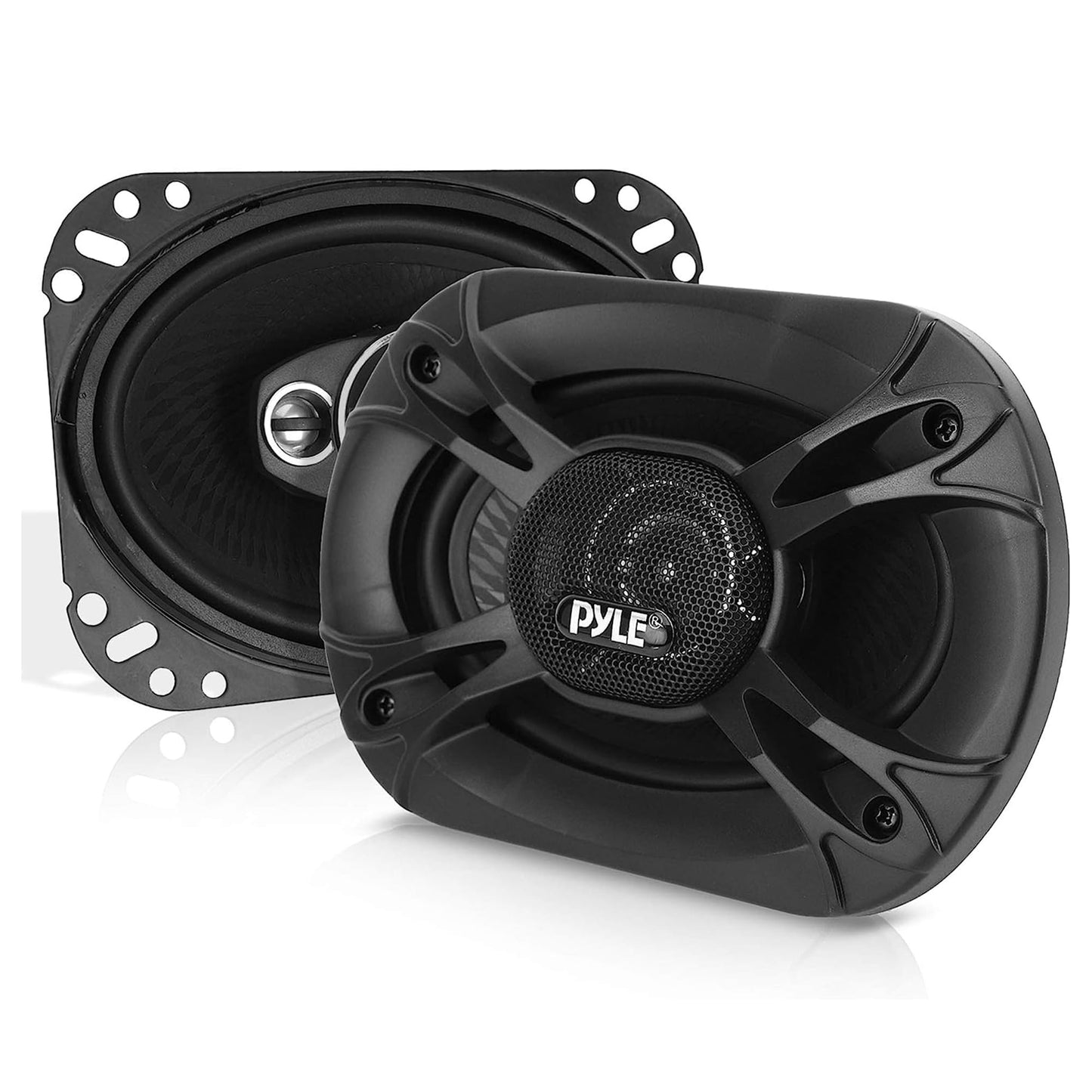 Pyle 6'' x 9'' Four-Way Quadriaxial Speaker System with 500W Peak Power - Black (PL61984BK)