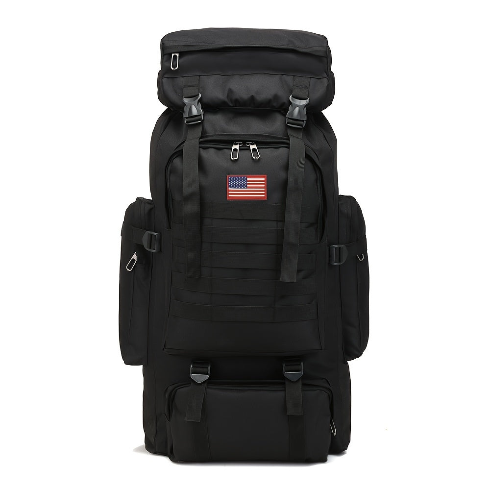 Outdoor Sport Backpack, Large Capacity Outdoor Hikingbag, Camouflage Backpack For Camping Traveling
