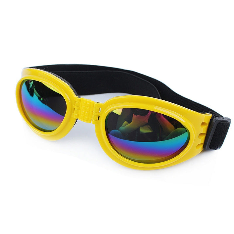 Dog Sunglasses / UV Protection Dog Sunglasses with Adjustable Head Strap - Keep Your Pet's Eyes Safe and Stylish