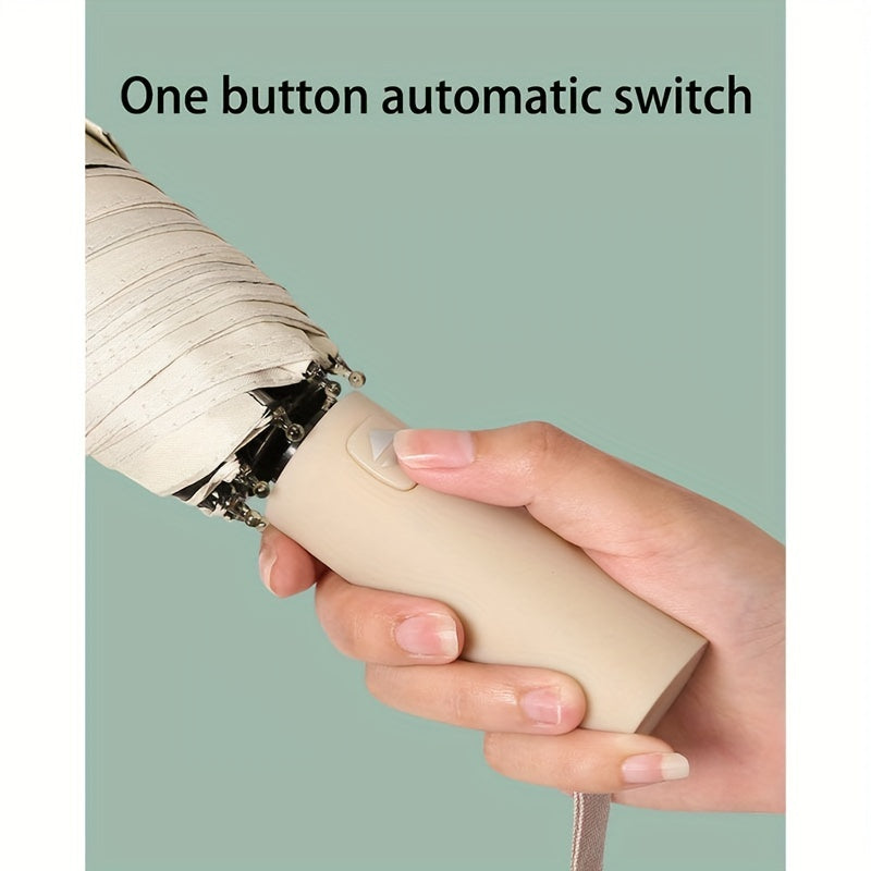 1pc Automatic Umbrella, Reinforced 24-Bone Umbrella