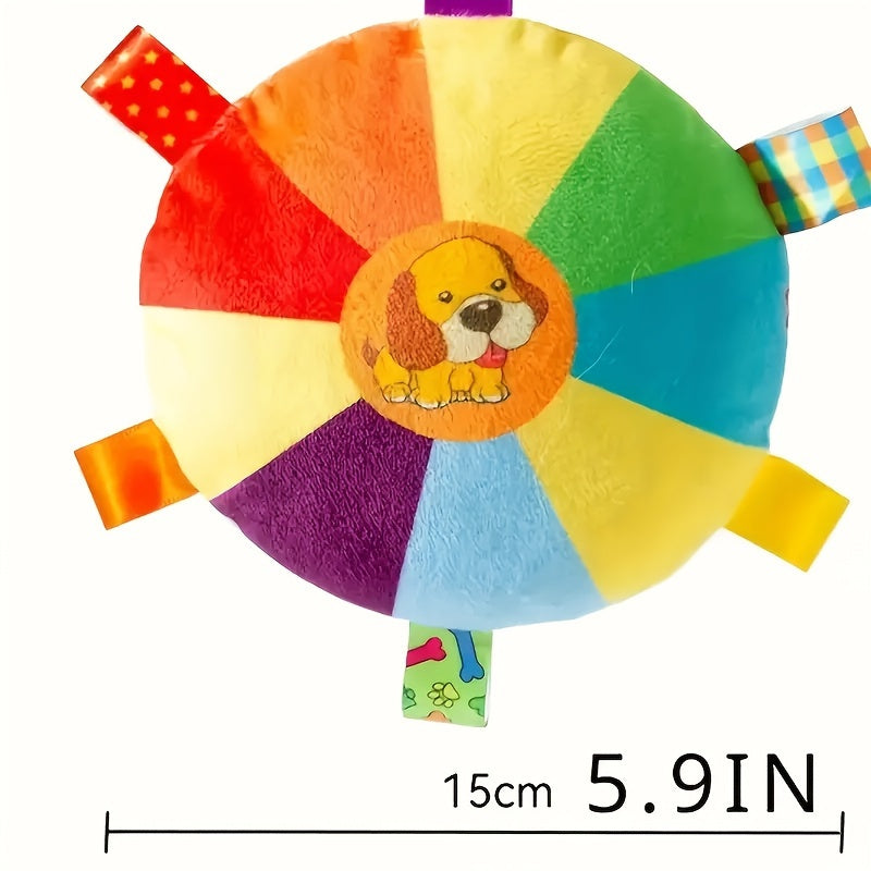 Durable Interactive Dog Toy - Colorful Squeaky Toy, Soft Material for Training and Playing, Suitable for All Breeds