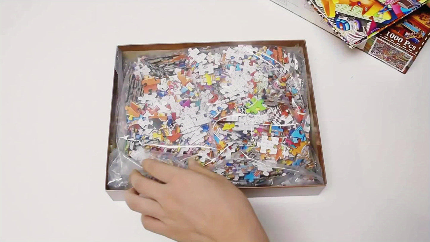 2000 / 1314 / 1000 / 520pcs; Jigsaw puzzles; Family Fun; high quality paper