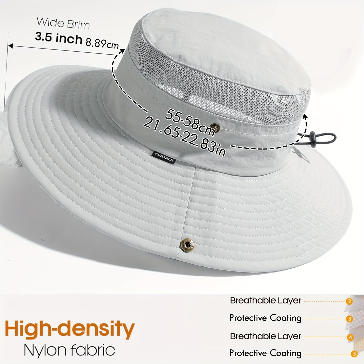 CAMPTRACE Women'S Wide Brim Sun Hat with Ponytail Hole - Breathable, Packable Design for Beach, Hiking & Safari, Lightweight Straw Cap, Beach Hat