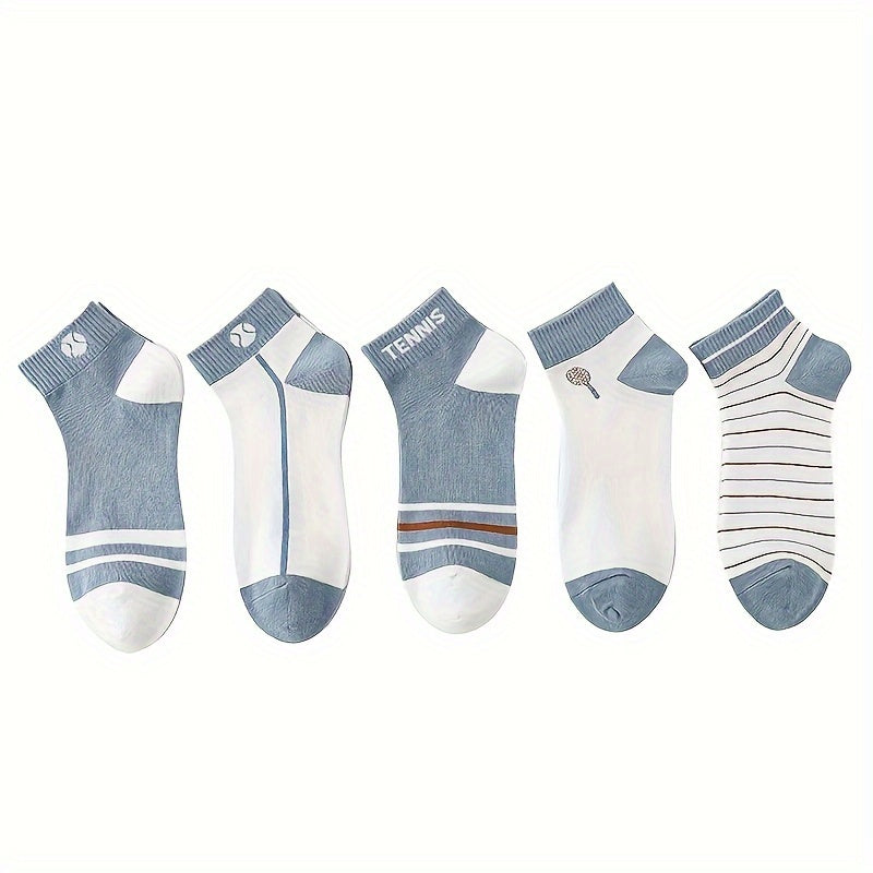10 Pairs Diabetic Socks for Women & Men Non-Binding Diabetic Ankle Socks Wide Socks with Seamless Toe-Casual Athletic Running Socks, Multicolor Pack
