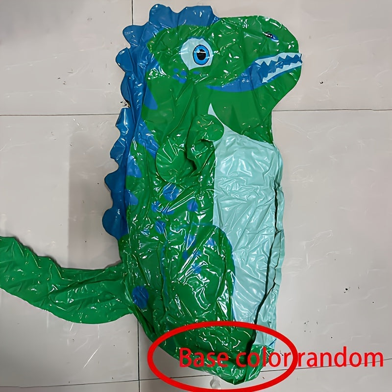 Toys / 1pc Dinosaur Inflatable Punching Bag for Youngsters Ages 3-6 - Durable PVC Outdoor Exercise Toy with Vibrant Colors (Yellow, Green, Rose Red) - Fun & Safe for Active Play, Dinosaur Toys, Playful Design, Sturdy Construction