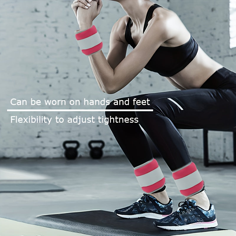 Adjustable Leg Weights for Running, Including Sandbags for Hands And Feet.