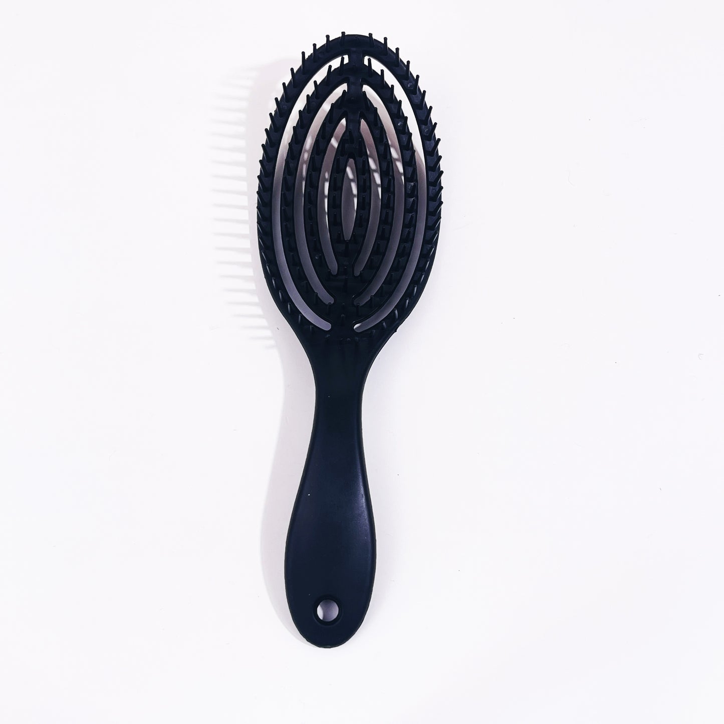 1/2pcs Hollow Hair Comb Skull Massage Brush - Anti-Static, Anti-Knot, Tangle Styling Brush with ABS Plastic and Sandalwood Handle, Suitable for Normal Hair Types