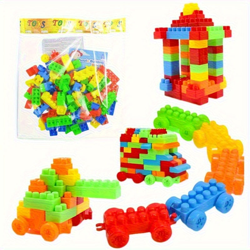 Toys / Stackable DIY Building Toys, Large Block Construction Toys for Intellectual Development, Suitable As Party Gifts, Birthday Presents for Boys And Girls, And Holiday Gifts for Easter, Thanksgiving
