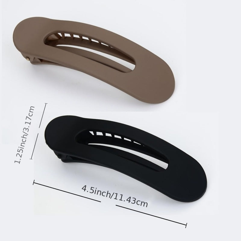 4pcs/set Solid Color Hair Clips Hair Side Clips Bangs Clips Elegant Hairdressing Accessories For Women And daily uses