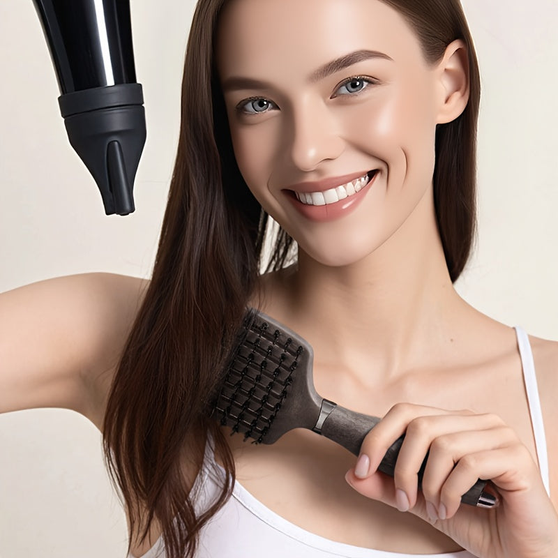 1pc Detangling Brush with Vented Design - Wet & Dry Detangler for Women, Men & Kids, Suitable for Long, Thick, Thin, Curly, Straight & Tangled Hair, Ideal for Fast Drying & Styling Massage