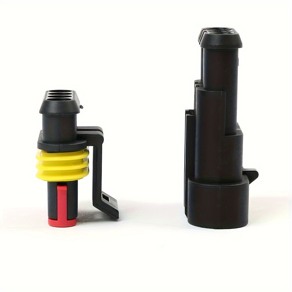 352PCS Automotive Electrical Connector Terminals Kit - Durable 1/2/3/4 Pin Wire Plugs for Car Repair and Maintenance - Easy to Install and Use - Waterproof