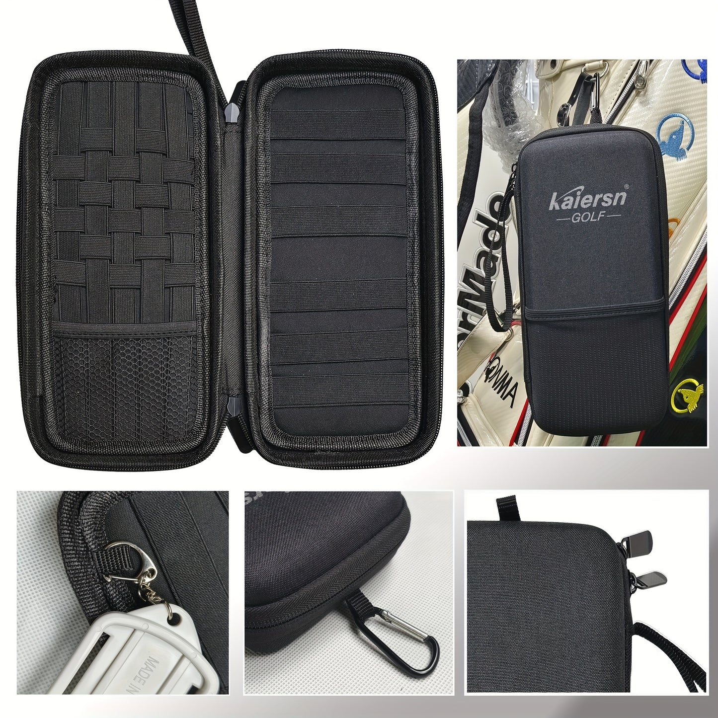 Golf Glove Holder: Keep Your Gloves Safe & Secure With This Valuables Pouch Case With Hook!