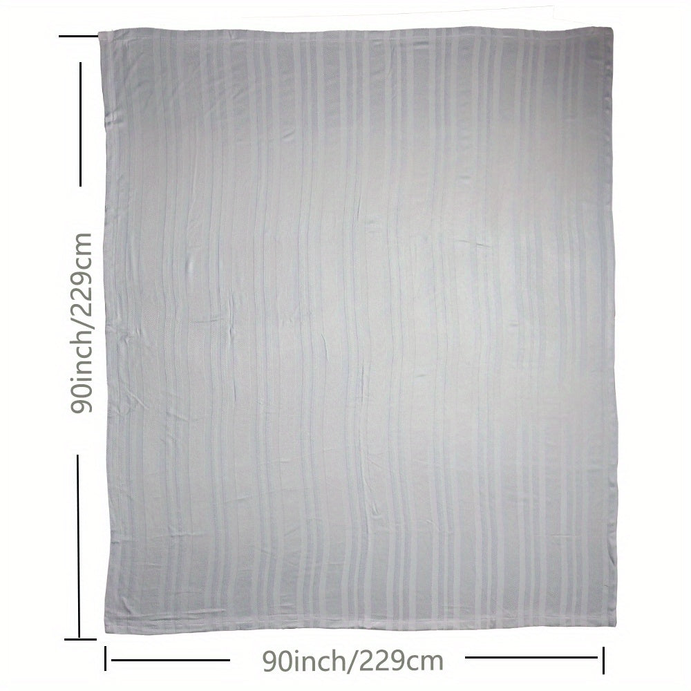 1pc Cooling Blanket, 100% Bamboo Blankets For Hot Sleepers Night Sweats, Summer Thin Blanket Absorbs Heat To Keep Adults Cool On Warm Nights