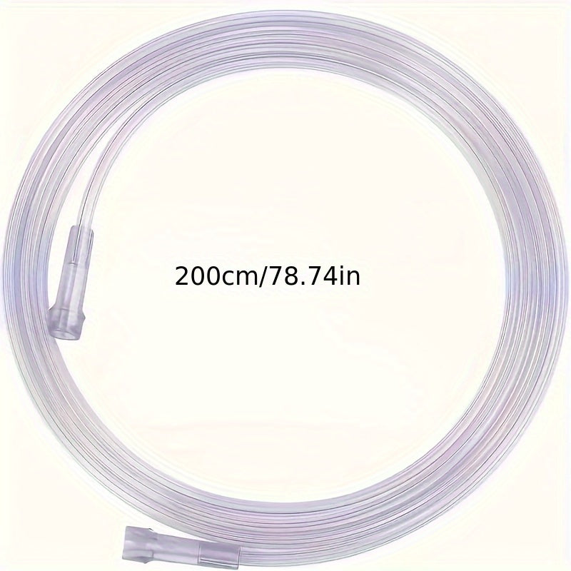 Set Of 4 Oxygen Hoses (may be used with cannulas), Each 16.4 Feet Long, High-quality Green Pressure Oxygen Tubes