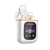 Air Pro Max K2 TWS Earphone New Arrival APP Control ENC LCD Smart Touch Screen Local Music TF Card True Wireless Earbuds