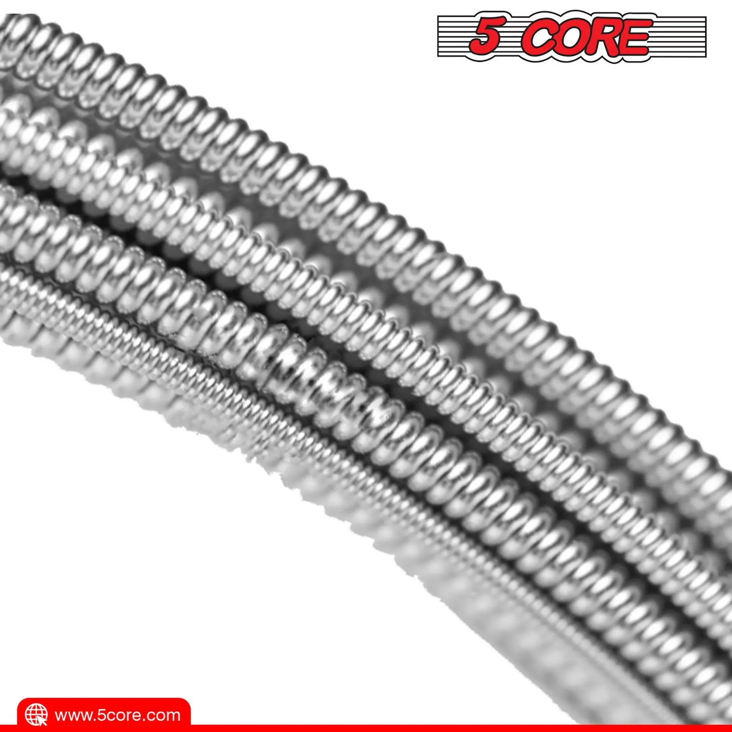 Guitar Strings / DB 5 Core Steel Acoustic Guitar Strings Light Gauge 0.010-0.048 Plain Steel Shield Bass Accessories 6 Strings Guitar Instruments