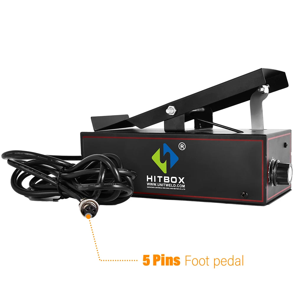 HITBOX Foot Pedal P0000158 HBT2000 Pro Cold TIG Foot Switch IGBT Inverter Welder