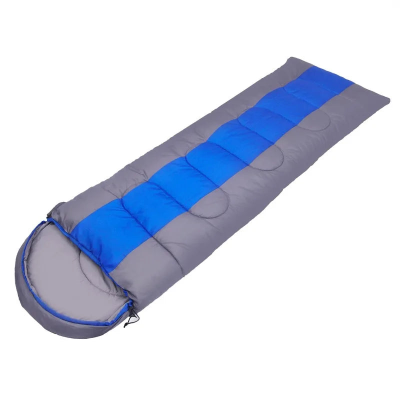 1.3KG Waterproof Cotton Filling 4 Seasons Single Sleeping Bag for Camping Lightweight Portable Sleeping Bag for Hiking