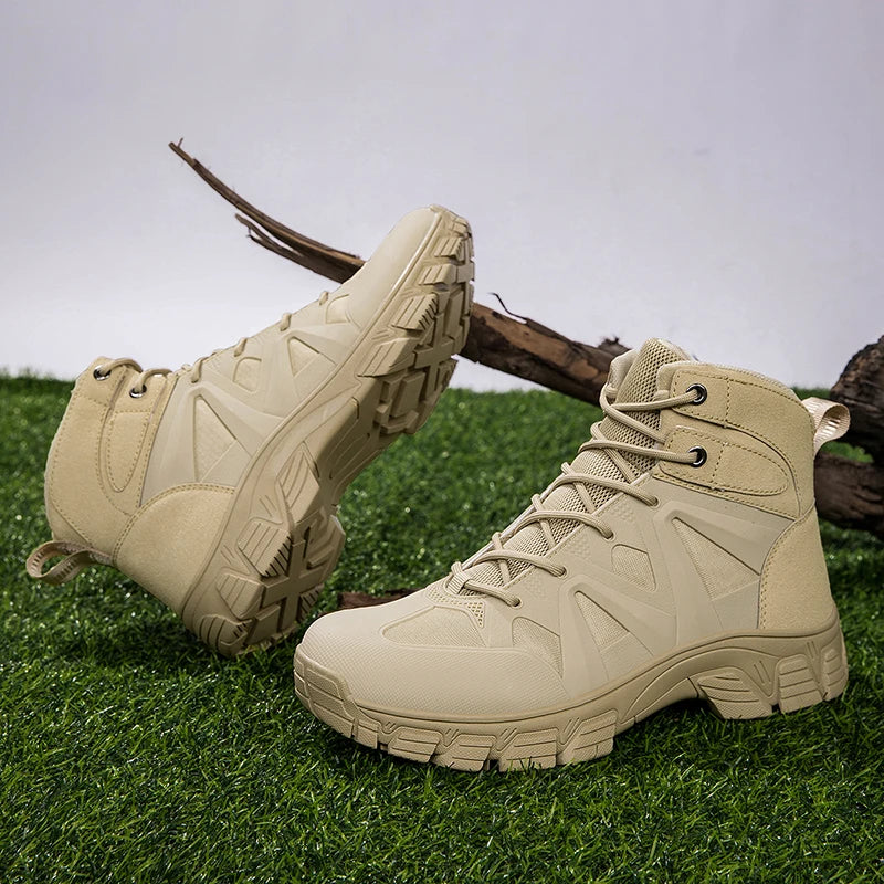 Hiking Boots / Suede Non-Slip Boots / Comfortable Desert Mountain Hiking Boots