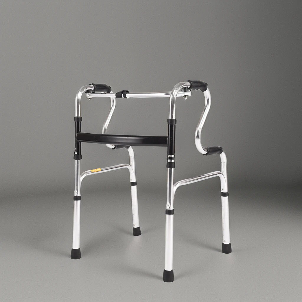 Walker / Elderly and Disabled Aluminum Mobility Walker Walking Aid