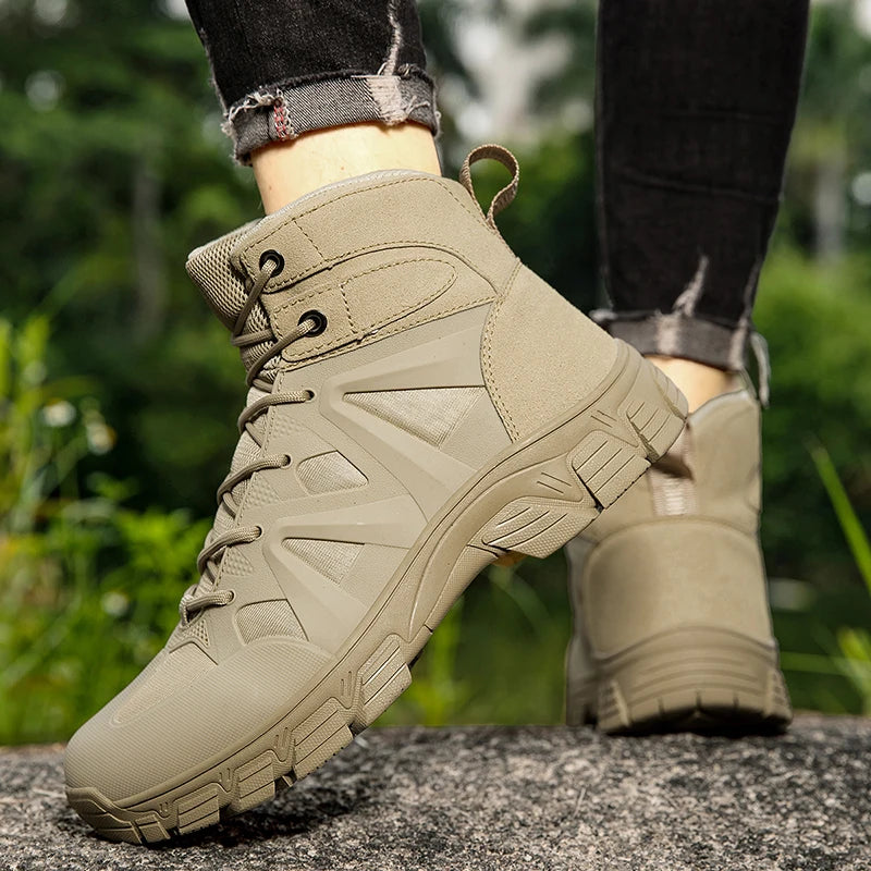 Hiking Boots / Suede Non-Slip Boots / Comfortable Desert Mountain Hiking Boots