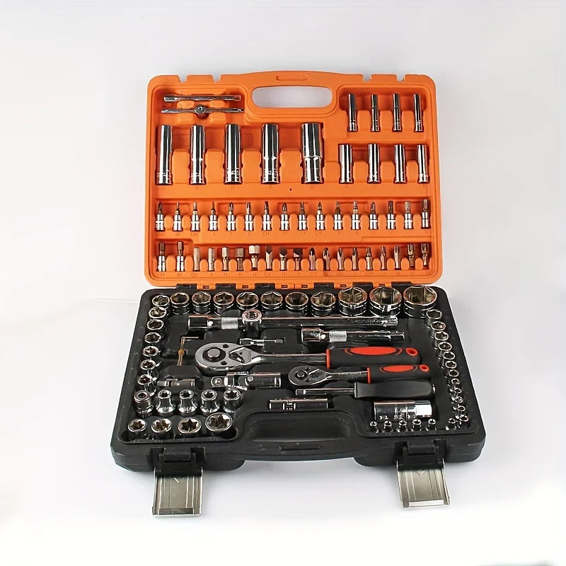 108pcs Automotive Car Repair Kit Seal Driver Installer Remover Hand Tool Wheel Mechanical Socket Wrench OEM Drilling Machines
