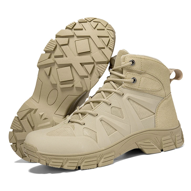 Hiking Boots / Suede Non-Slip Boots / Comfortable Desert Mountain Hiking Boots