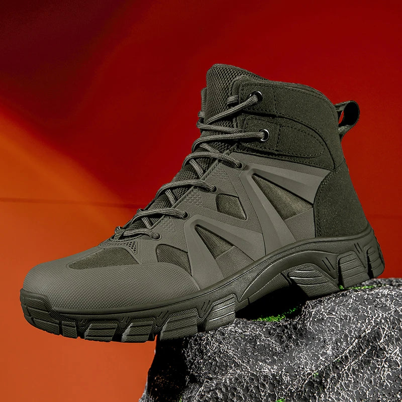 Hiking Boots / Suede Non-Slip Boots / Comfortable Desert Mountain Hiking Boots