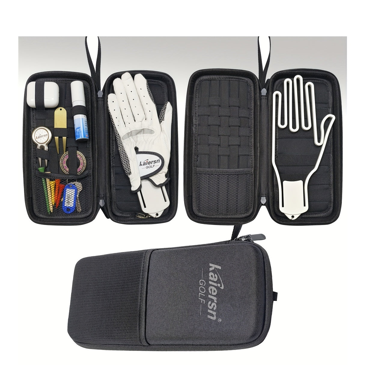 Golf Glove Holder: Keep Your Gloves Safe & Secure With This Valuables Pouch Case With Hook!