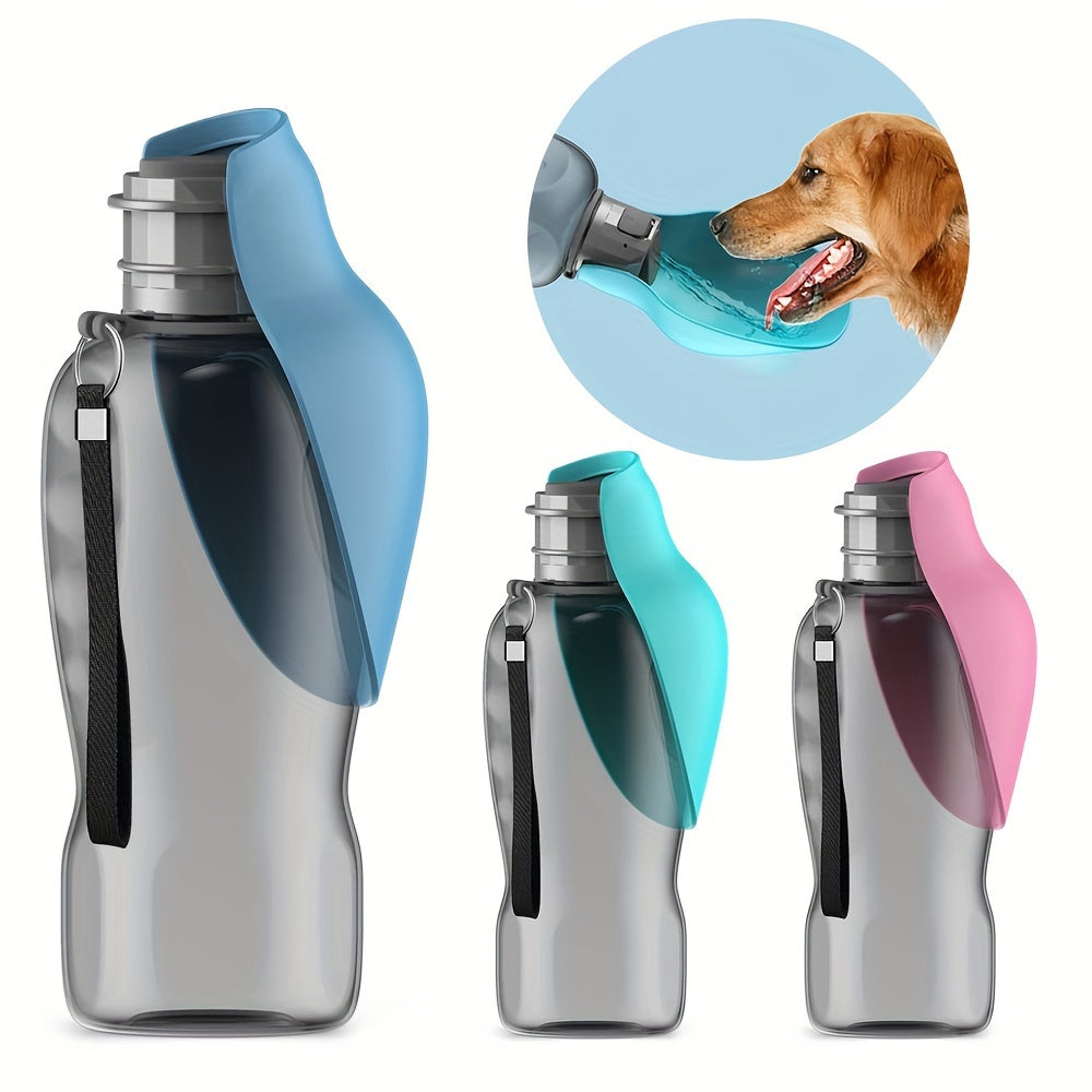 Doggy Water Bottle / Portable Dog Water Bottle with Handle / Pet Hydration Solution