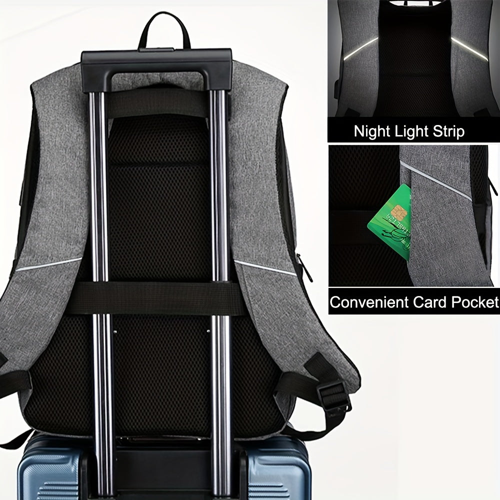 Anti-theft Laptop Backpack, Travel Large Capacity Business Bag Shoulder Bag