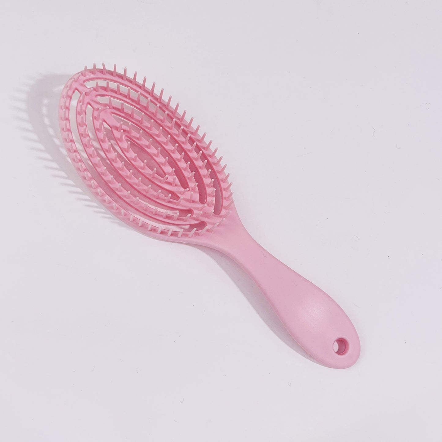 1/2pcs Hollow Hair Comb Skull Massage Brush - Anti-Static, Anti-Knot, Tangle Styling Brush with ABS Plastic and Sandalwood Handle, Suitable for Normal Hair Types