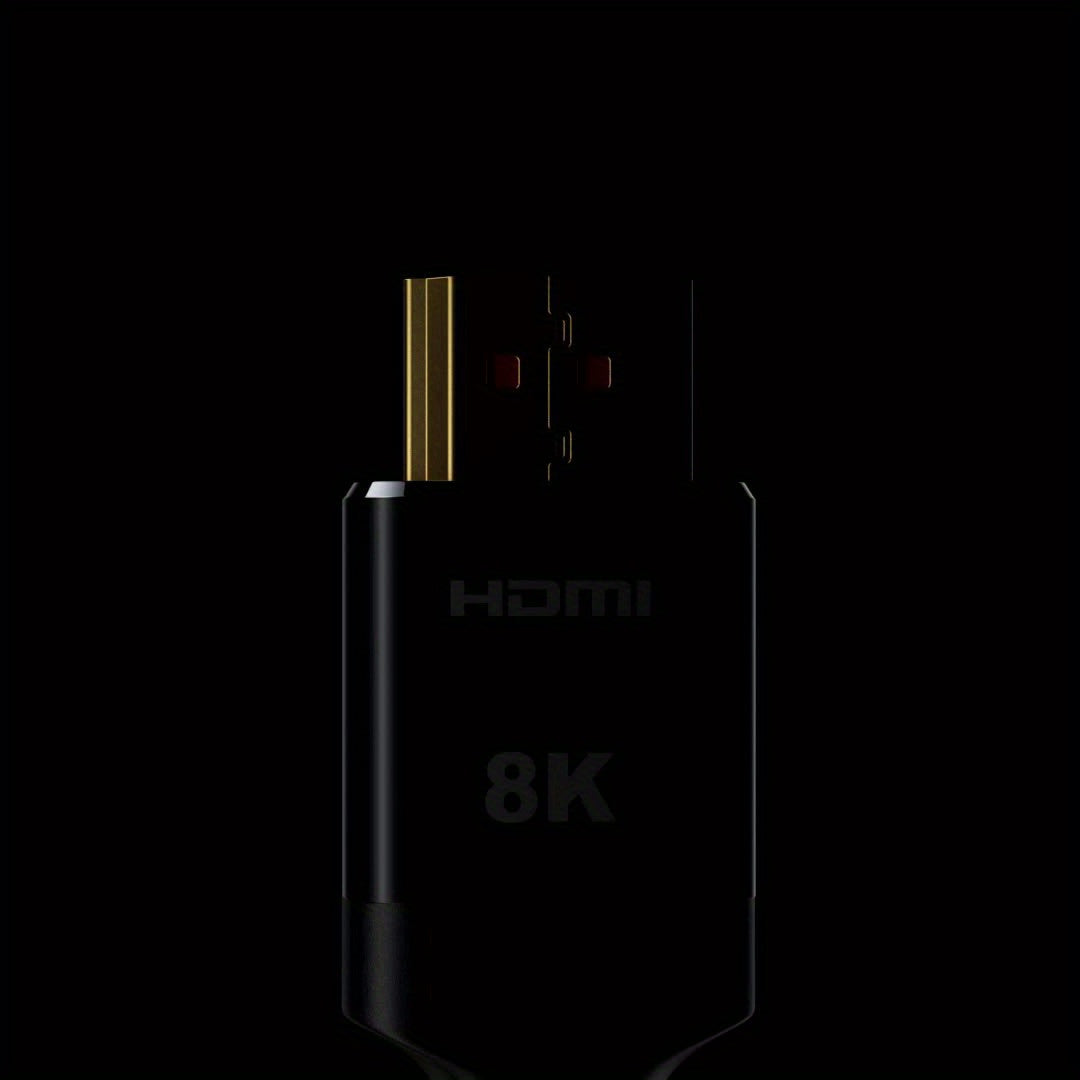 2-Pack 8K 10K HDTV Cable 3.3ft/6.6ft/10ft, 48Gbps High Speed HDTV 2.1 Cord Nylon Braided Slim 8K@60Hz, 4K@120Hz 144Hz, HDCP 2.2&2.3, eARC, Dynamic HDR, DTS:X, RTX 3090, Compatible with Roku TV/HDTV/PS5/Blu-ray