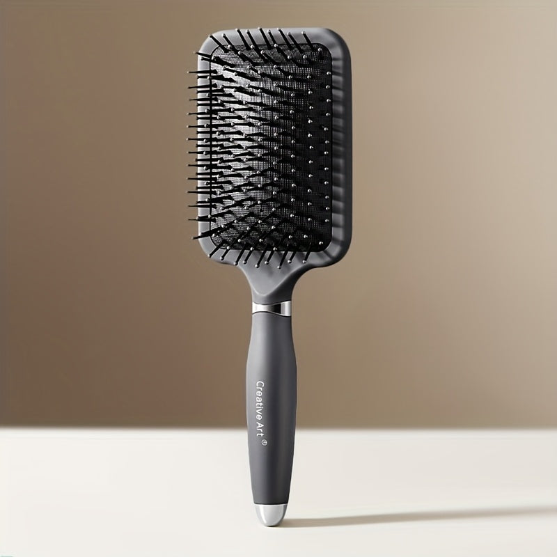 1pc Detangling Brush with Vented Design - Wet & Dry Detangler for Women, Men & Kids, Suitable for Long, Thick, Thin, Curly, Straight & Tangled Hair, Ideal for Fast Drying & Styling Massage