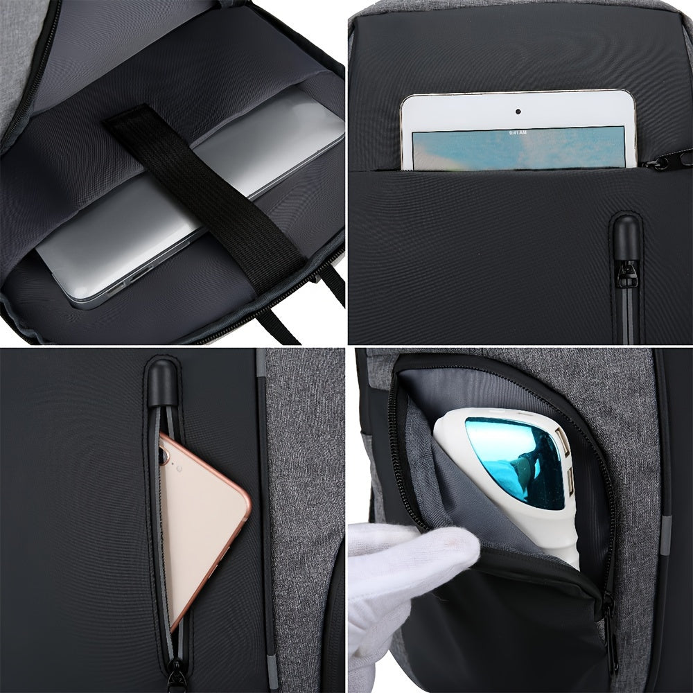 Anti-theft Laptop Backpack, Travel Large Capacity Business Bag Shoulder Bag