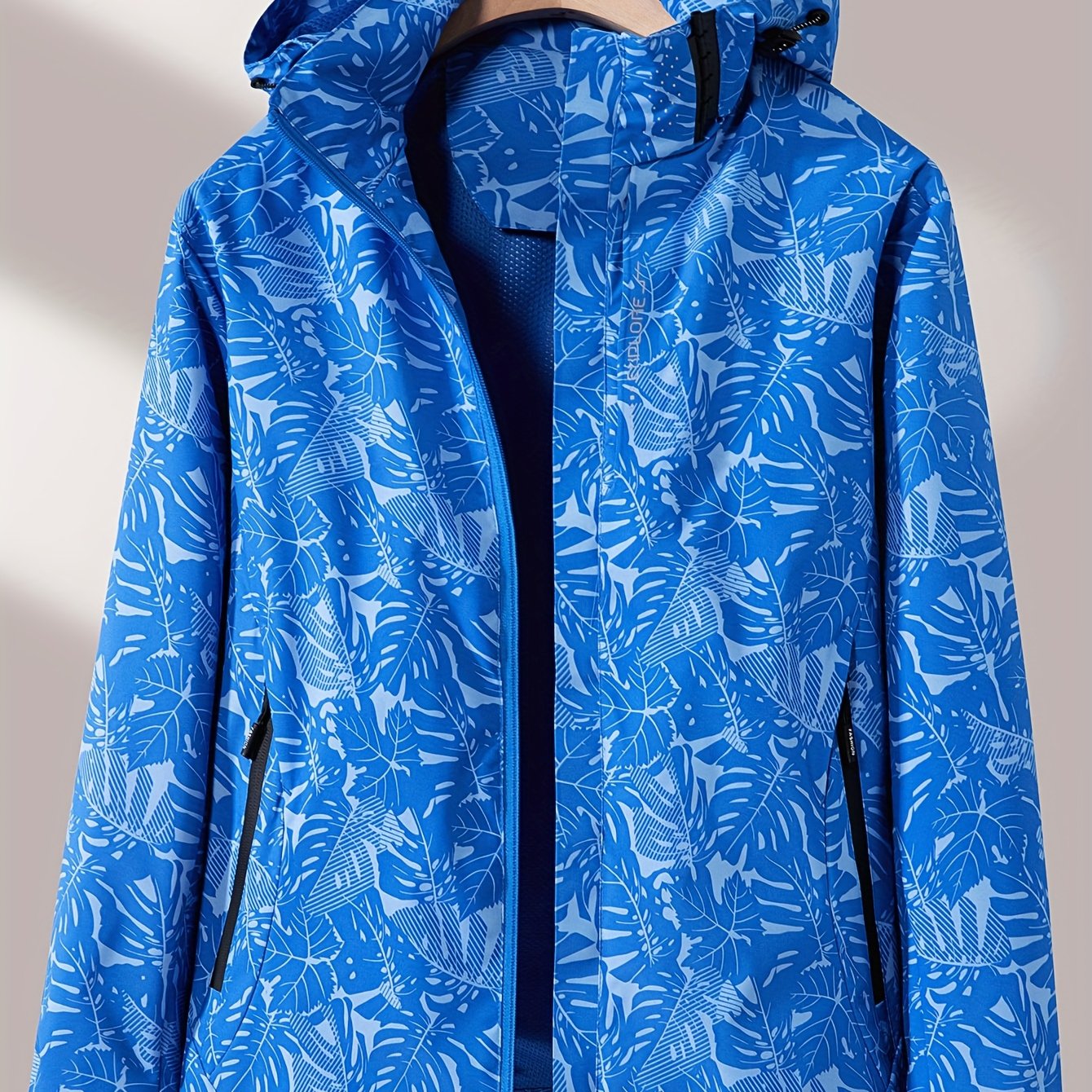 Women'S Windproof Jacket with Full-Zip Front - Lightweight Outdoor Coat, Stand Collar, Non-Stretch Fabric for Hiking, Camping, Travel - Bright Pink Windproof Shell (Spring/Fall/Summer) - Easy-Care Design, Hiking Gear, Camping