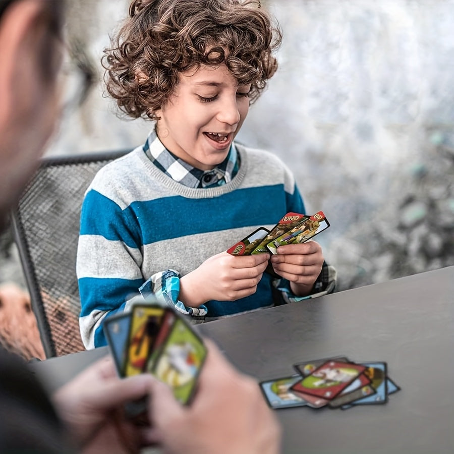 Toys / 112pcs UNO Minecraft Edition Cards - Fun Multiplayer Card Game with Exclusive Minecraft Artwork, Creeper & Zombie Designs, Perfect for Social Gatherings, Parties & Events, Card Game Accessories, Party Game Cards, Vibrant Card
