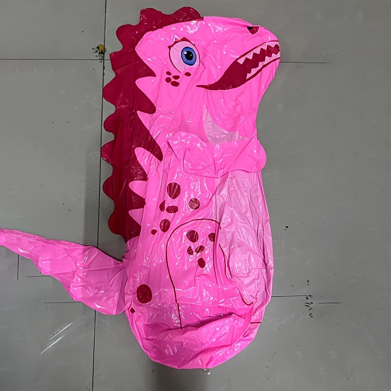 Toys / 1pc Dinosaur Inflatable Punching Bag for Youngsters Ages 3-6 - Durable PVC Outdoor Exercise Toy with Vibrant Colors (Yellow, Green, Rose Red) - Fun & Safe for Active Play, Dinosaur Toys, Playful Design, Sturdy Construction