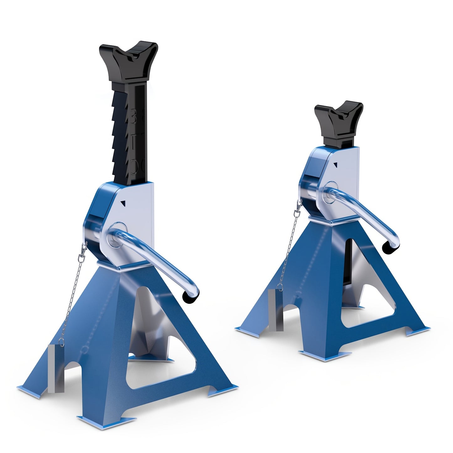 Low-Profile Hydraulic Floor Jack(One) / Jack Stands(1 Pair ) / Combination Of Hydraulic Jack And Jack Stands, Hydraulic Trolley Car Jack, Jack Combo, Small Jack, Capacity 6600 Lbs., For Car shops