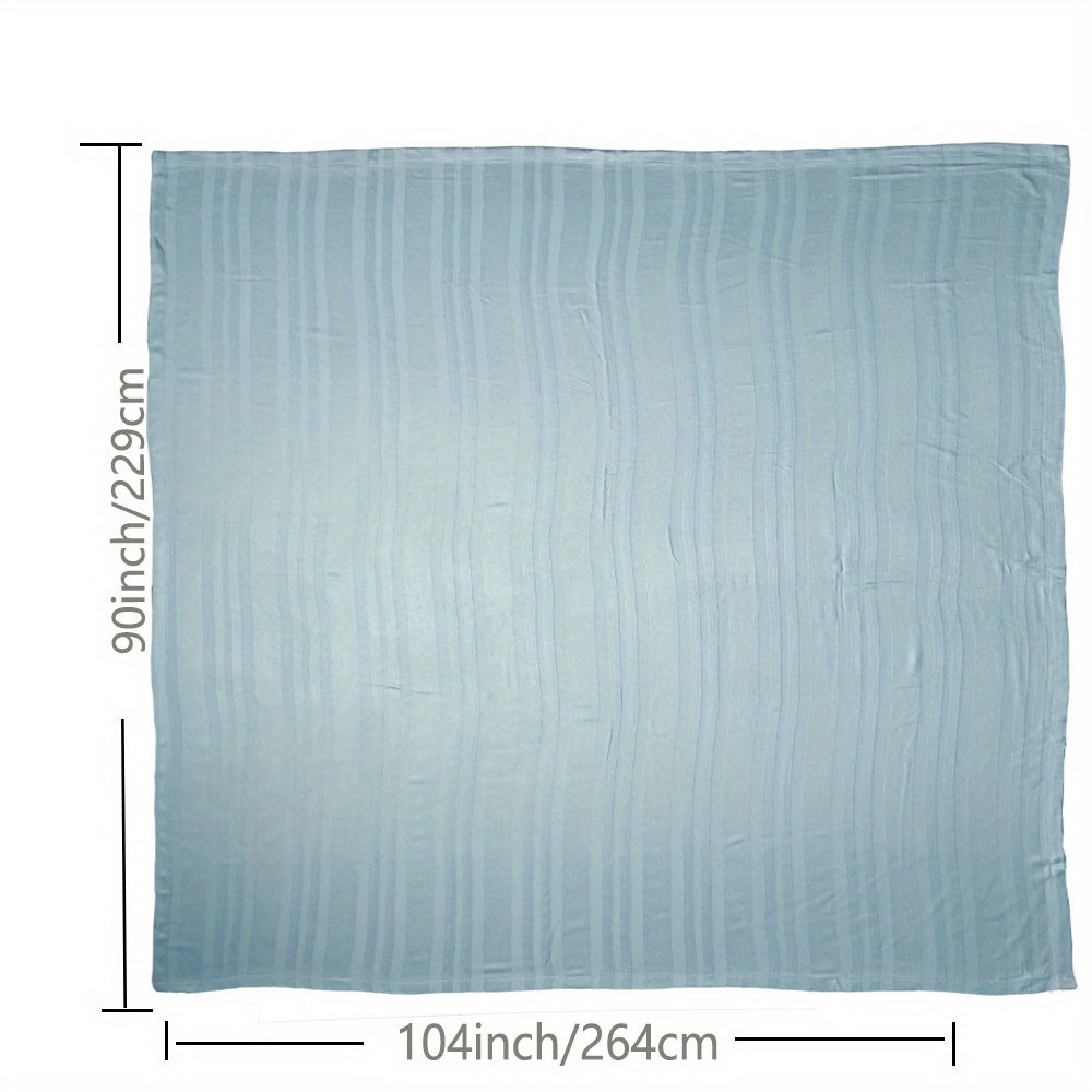 1pc Cooling Blanket, 100% Bamboo Blankets For Hot Sleepers Night Sweats, Summer Thin Blanket Absorbs Heat To Keep Adults Cool On Warm Nights