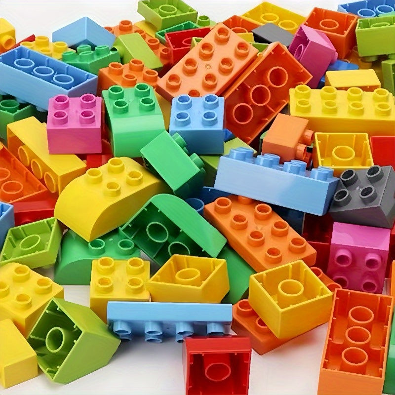 Toys / Stackable DIY Building Toys, Large Block Construction Toys for Intellectual Development, Suitable As Party Gifts, Birthday Presents for Boys And Girls, And Holiday Gifts for Easter, Thanksgiving