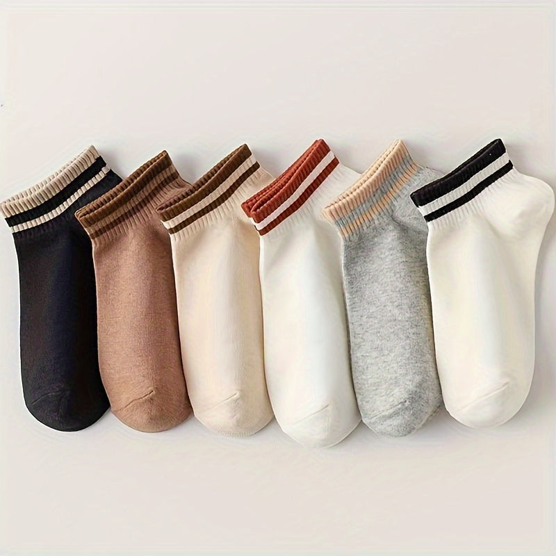 10 Pairs Diabetic Socks for Women & Men Non-Binding Diabetic Ankle Socks Wide Socks with Seamless Toe-Casual Athletic Running Socks, Multicolor Pack