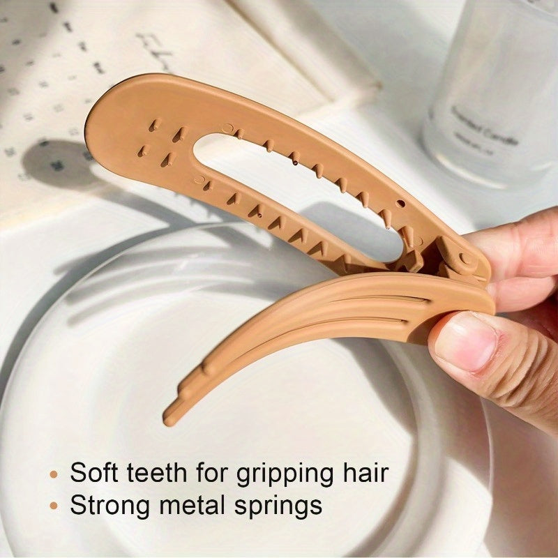 4pcs/set Solid Color Hair Clips Hair Side Clips Bangs Clips Elegant Hairdressing Accessories For Women And daily uses