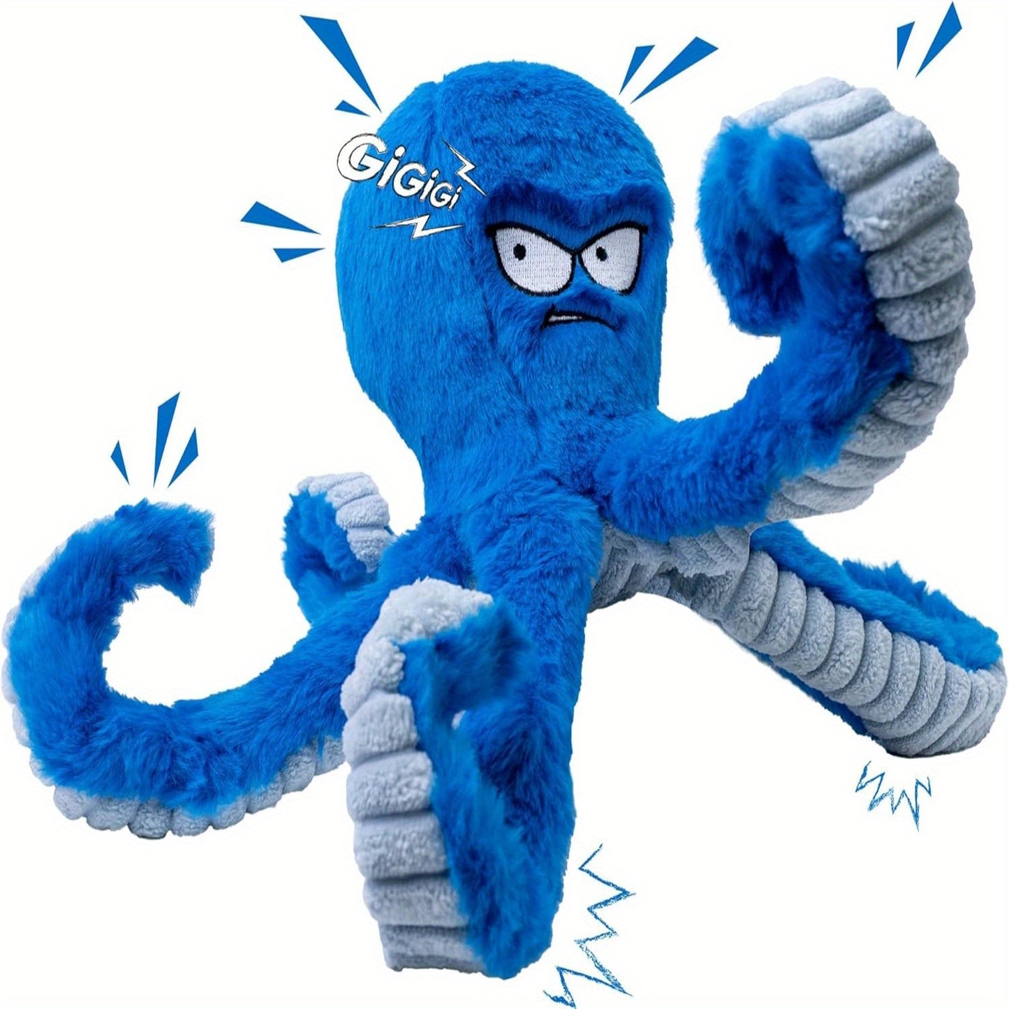 Duck Puppy Toys, Vitscan Upgraded Goose Indestructible Dog Toys For Aggressive Chewers, Crinkle Squeaky Plush Dog Puppy Chew Toys For Teething, Small Medium Large Breed