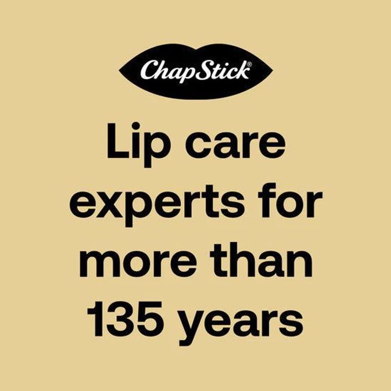 Lip Balm ChapStick Classic Lip Balm Tubes, 0.15 oz, Vanilla Mint, Pack of 3